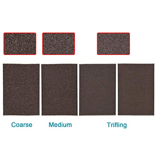 4pcs Sanding Sponge,Home Kitchen Tools Washable and Reusable Assortment Sanding Sponges Sanding Blocks