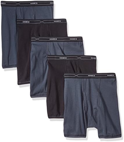 Hanes Men’s 5-Pack X-Temp Comfort Cool Assorted Boxer Briefs Hanes Men’s 5-Pack X-Temp Comfort Cool Assorted Boxer Briefs