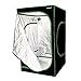 Ohuhu Mylar Hydroponic Grow Tent with Observation Window, Floor Tray & Tool Bag, Plant Growing Tent with Durable 600D Oxford Cover for Indoor Plant Growing, Gardening & Germination (60