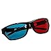 3D Red-Blue / Cyan Anaglyph Simple Style Glasses Movie Game-Extra Upgrade Style