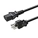 Vookoon Universal Power Cord Replacement for Instant Pot and Pressure Cooker, 3Ft 18AWG 300V NEMA 5-15P to IEC-320-C13 Connector Cable