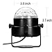 Party Lights 3W Disco Ball Lights Dj Light LED Stage Light 7 Colors Sound Activated Strobe Light Portable Stage Lights for Party Birthday KTV Bar Wedding Holiday Pub Festival