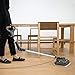 LIGHT 'N' EASY Steam Mop, Powerful Floor Steamer Cleaner Mopper with Automatic Steam Control for Hardfloor, Laminate, Tile, Grout and Carpet (Blue)