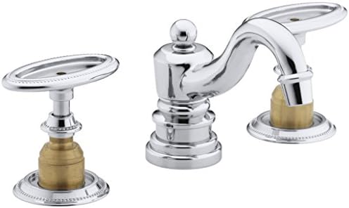 Kohler K 280 9b Cp Antique Widespread Bathroom Sink Faucet