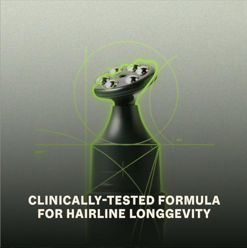 Scandinavian Biolabs Bio-Pilixin® Hairline Booster | Hair Activation Formula with a Massaging Applicator, For Hairline Longevity, Vegan, 15 mL/ 0.5 oz