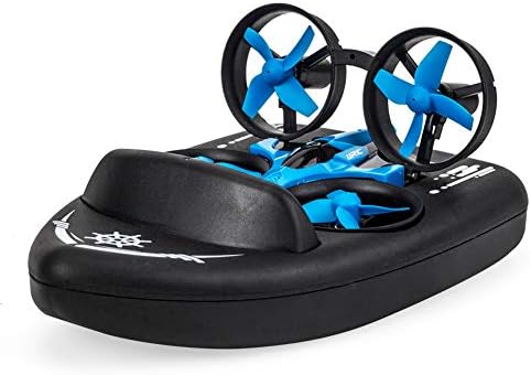 wewa98698 H36F 3 in 1 Mini RC Triphibian Quadcopter Drone Headless 3D Flip Toy for Land Sea Air 2.4G 4CH H36F
