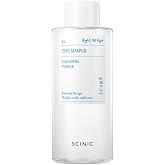 SCINIC The Simple Calming Toner 10.1 fl oz (300ml) | Vegan Face Astringent for Sensitive and Irritated Skin | Fresh Watery Texture | PH-Balanced Mild Toner | Korean Skincare
