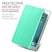 MoKo Case for iPad Pro 9.7 - Slim Lightweight Smart-shell Stand Cover with Translucent Frosted Back Protector for Apple iPad Pro 9.7 Inch 2016 Release Tablet, Mint GREEN (with Auto Wake / Sleep)