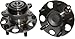 Detroit Axle - 2 Rear Wheel Bearing Hubs for 2006-2011 Honda Civic LX DX 2007 2008 2009 2010 Wheel Hub Bearings Assembly Set Replacement, Pair Hubs