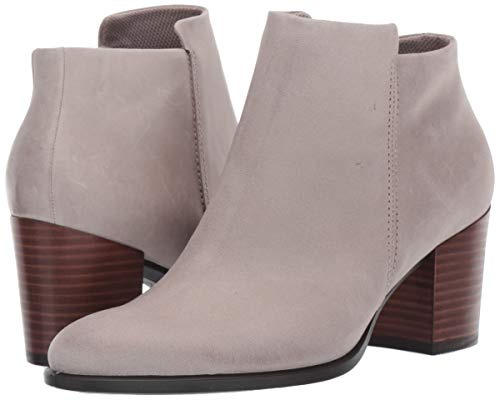 stacked heel chelsea boot