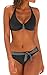 Upopby Women's Sexy Padded Push Up Bikini Set Halter Bathing Suits Two Pieces Swimsuit Swimwear