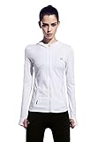 HonourSport Women's Stretchy Workout Dri-Fit Hooded Jacket
