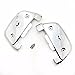 Chrome Skull Passenger Footboard Covers For Harley CVO Street Glide FLHXSE/ Ultra Limited FLHTK/ Heritage Softail FLST/ Wide Glide FXDWG
