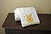 Disney Winnie the Peeking Pooh Super Soft Appliqued Baby Blanket, Ivory/Sage/Yellow , 30x40 Inch (Pack of 1)