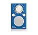 Tivoli Audio PAL BT - Bluetooth Portable AM/FM Radio in High Gloss Blue/White