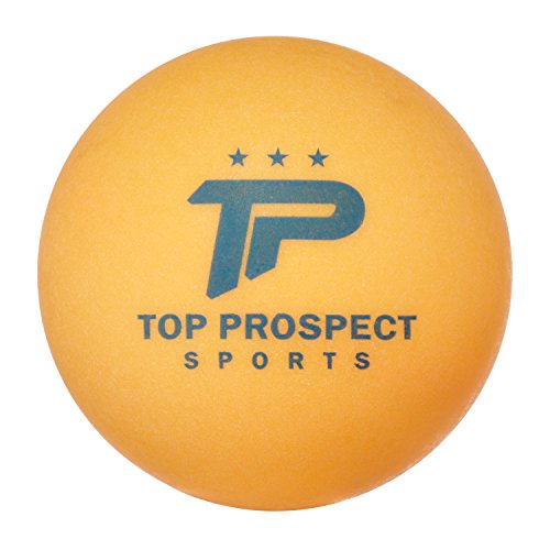 image for Top Prospect Sports 60 Pack 3-Star 40mm Orange Table Tennis Balls | Pr