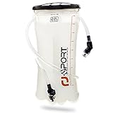 RJ-Sport 2.0L Water Bladder - Ideal Replacement Zip Top 2L Hydration Bladder Reservoir for Hiking