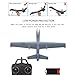RC Plane, 2.4 Ghz 2 Channels Remote Control Airplane Ready to Fly, EPP Material 660mm with Wingspan 3-Axis Gyro, RC Airplane for Kids & Adults,Stability Flight RC Aircraft for Beginner