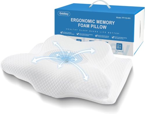 Oreiller Cervical Ergonomique à Mémoire de Forme, Oreiller Orthopédique