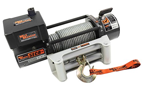Mile Marker SEC8(es) Truck/Jeep/SUV Element Sealed Electric Winch - 8,000 lb. Capacity, 1 Pack