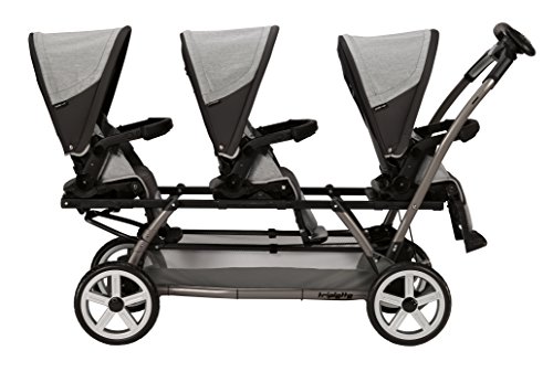 peg perego triplette stroller with steering wheel