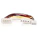 C2G/Cables to Go 03164 One 5.25 Inch to One 3.5 Inch Internal Power Y-Cable, Multi-Color (10 Inch)