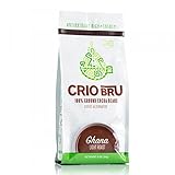 Crio Bru - 100% Ground Cocoa Beans Coffee Alternative Ghana Light Roast - 10 oz.