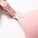 EMY Lace Nursing Bra Maternity Bra 3 Pack Sleep Bra for Maternity to Nursing Seamless Cotton (36/80)