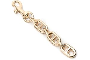 PYIDI Purse Strap Extender, Chain Strap for Purse, Bag Strap Extender, Purse Chain Extender, Chain Purse Strap, Bag Extender Purse Strap, Extender Purse Strap (Shiny-Gold)