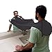 Beard Catcher - Beard Shaving Apron and bib for catching facial Hair Clippings (Gray)