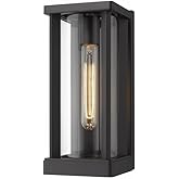 Z-Lite 1 Light Outdoor Wall Sconce 586S-BK