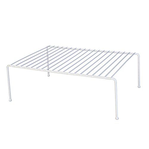 Panacea Grayline 40110, Large Kitchen Helper Shelf, White - Thumbnail 2