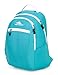 High Sierra Curve Backpack, Tropic Teal/White, 18.5 x 12.5 x 8.5-Inch
