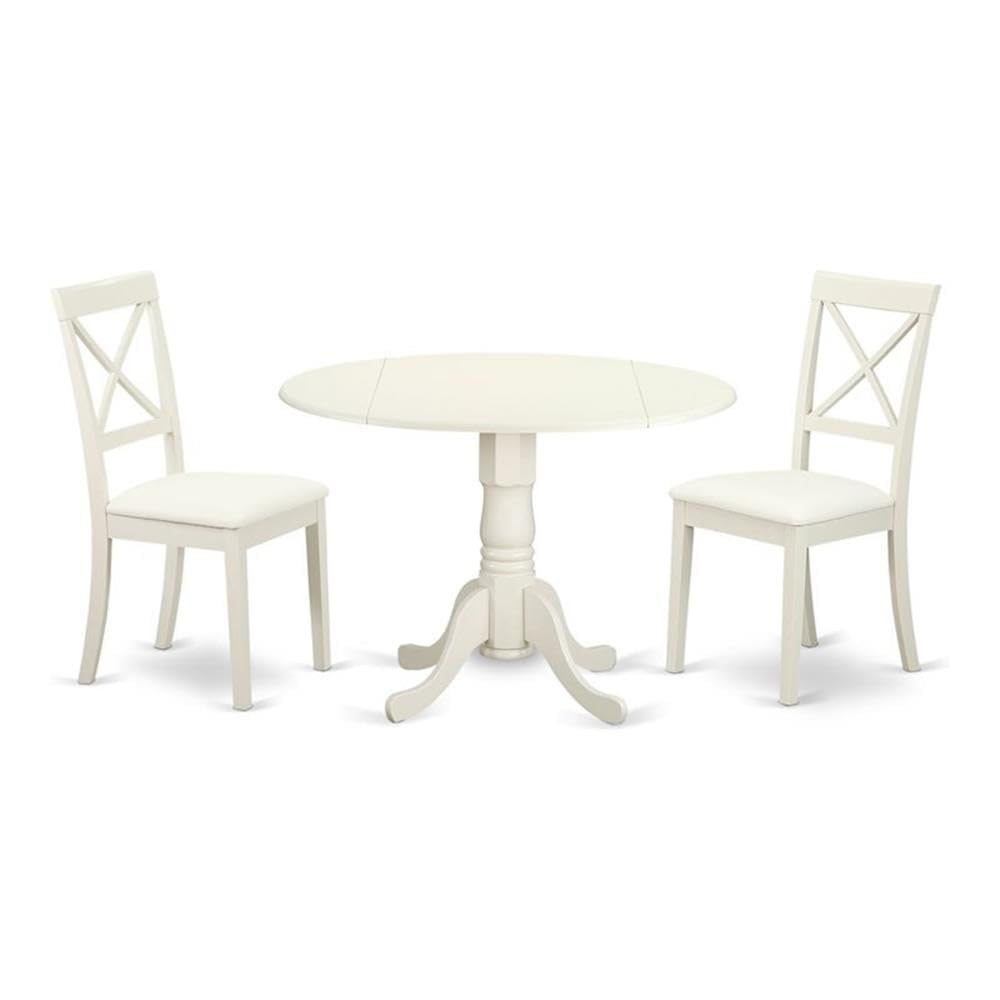 View 1 of ** ONLY TABLE ** East West Furniture Dublin Table & X-Back Leather