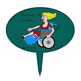 Wheelchair Girl In Heel Amputee Time To Party! Cake