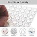 Cabinet Door Drawer Bumper Pads 272 PCS Assorted Adhesive Sound Dampening Clear and Black Rubber Feet for Cabinet Drawers Table Tops Laptop Cutting Boards Picture Frames in a Box