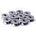 Atoplee 20pcs 624vv V Groove Sealed Ball Bearings 4 X 13 X 6mm,V Groove 1.5mm Deep