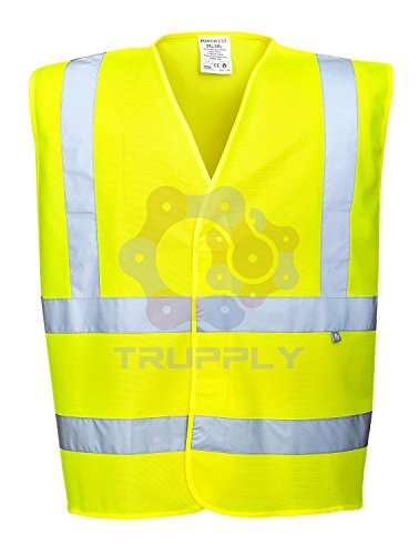 Hi-Vis FR Vest EN14116 | Flame Resistant | Water Proof | Reflective Tape | Elastic Waist | Cargo Pockets