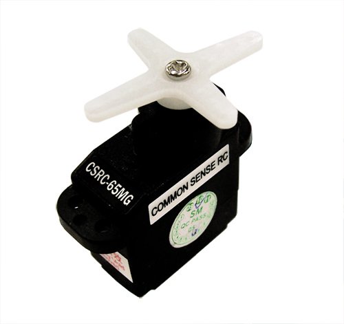 Common Sense RC CSRC-65MG High Torque Ultra Micro Metal Gear Servo
