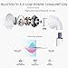 Bluetooth Headphones,Wireless Earphones,Built-in Mic Bluetooth 5.0 Sports Headsets Deep Bass Stereo Calls Wireless Earbuds Portable Charging Casethumb 2