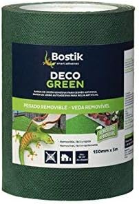 Bostik Adhesive Adhesive Tape Deco Green 15 cm x 5 m Green, 15 cm x 5 m