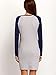 ROMWE Women's Fashion Long Sleeve Color Block Bodycon Dress