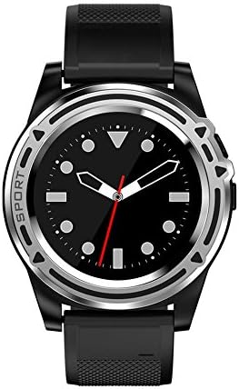 Bluetooth Smart Watch, WinnerEco LYNWO DT18 Bluetooth Phone Watch Sports Tracker Health Monitor (Silver)
