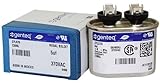 Genteq GENTEQ - C305L / 97F5705 GE Capacitor Oval 5 uf MFD 370 Volt 97F5705 (Replaces Old GE# Z97F5705, 97F95702, Z97F5702), 5uf 370 Vac(VAC), 5X370 Run Capacitor