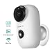 Battery Security Camera, Enow-YL Wireless Rechargeable Battery Powered WiFi Home Security Camera, Waterproof Outdoor Surveillance IP Camera HD 1080P with PIR Motion Sensor Night Vison 2-Way Audio
