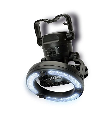image for iMBAPrice 2-Pack Portable LED Camping Lantern with 18 LED Flashlight C