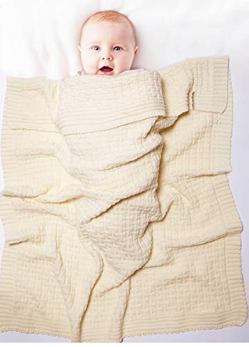 Wallaboo Baby Blanket Eden, Vanille - Thumbnail 3