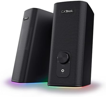 Cetic Altavoz Bluetooth 2.0 Iluminación RGB, 18W (10W RMS), Negro