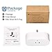 Wifi Smart Plug, ELEGIANT Mini Outlet Compatible with Alexa Echo Google Home and IFTTT, Energy Monitoring and Timer Function Smart Socket, No Hub Required, 2.4GHz Wifi Networks 16A