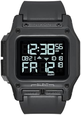 Amazon.com: NIXON Siren A1311 - All Black - 100m Water Resistant